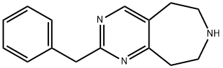 2-benzyl-6,7,8,9-tetrahydro-5H-pyriMido[4,5-d]azepine Struktur