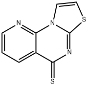 5H-PYRIDO[3',2':5,6]PYRIMIDO[2,1-B][1,3]THIAZOLE-5-THIONE Struktur