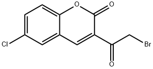 6-Chloro-3-(2-broMoacetyl)-2-chroMenone Struktur