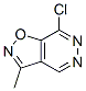 Isoxazolo[4,5-d]pyridazine, 7-chloro-3-methyl- (9CI) Struktur