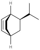 Bicyclo[2.2.2]oct-2-ene, 5-(1-methylethyl)-, (1alpha,4alpha,5alpha)- (9CI) Struktur