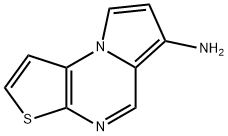 Pyrrolo[1,2-a]thieno[2,3-e]pyrazin-6-amine (9CI) Struktur