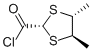 1,3-Dithiolane-2-carbonylchloride,4,5-dimethyl-,[4R-(2alpha,4alpha,5beta)]-(9CI) Struktur