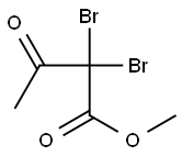 Butanoic acid, 2,2-dibroMo-3-oxo-, Methyl ester Struktur