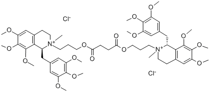 DOXACURIUM CHLORIDE Struktur