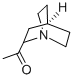 Ethanone, 1-(1-azabicyclo[2.2.2]oct-2-yl)- (9CI) Struktur