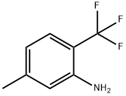 5-METHYL-2-(TRIFLUOROMETHYL)ANILINE Struktur