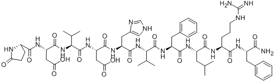 leucomyosuppressin Struktur