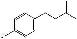 4-(4-Chlorophenyl)-2-methylbut-1-ene Struktur