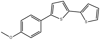 5-(4-METHOXYPHENYL)-[2,2']BITHIOPHENYL Struktur