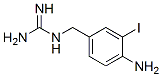 4-amino-3-iodobenzylguanidine Struktur