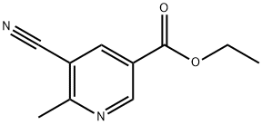 ETHYL5-CYANO-6-METHYLNICOTINATE Struktur