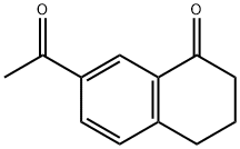 7-ACETYL-1-TETRALONE Struktur