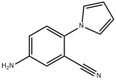 5-AMINO-2-(1H-PYRROL-1-YL)BENZONITRILE Struktur