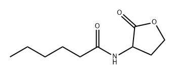 N-CAPROYL-L-HOMOSERINE LACTONE Struktur