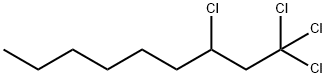 1,1,1,3-TETRACHLORONONANE Struktur