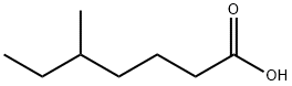 5-METHYLHEPTANOIC ACID Struktur