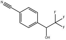 Benzonitrile, 4-(2,2,2-trifluoro-1-hydroxyethyl)- (9CI)