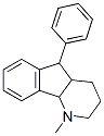 1-methyl-5-phenyl-2,3,4,4a,5,9b-hexahydro-1H-indeno(1,2-b)pyridine Struktur