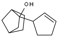 Bicyclo[2.2.1]heptan-2-ol, 2-(2-cyclopenten-1-yl)- Struktur