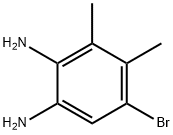 5-BROMO-3,4-DIMETHYLBENZENE-1,2-DIAMINE Struktur