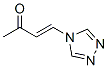 3-Buten-2-one, 4-(4H-1,2,4-triazol-4-yl)- (9CI) Struktur