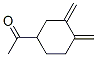 Ethanone, 1-[3,4-bis(methylene)cyclohexyl]- (9CI) Struktur