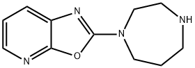 2-(1,4-Diazepan-1-yl)oxazolo[5,4-b]pyridine Struktur