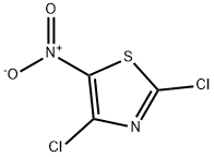 2,4-Dichloro-5-nitrothiazole Struktur