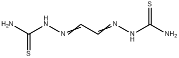 GLYOXAL DITHIOSEMICARBAZONE Struktur