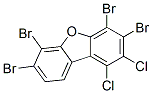 TETRABROMO-DICHLORODIBENZOFURAN Struktur