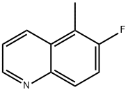 Quinoline, 6-fluoro-5-methyl- (9CI) Struktur