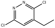 3,6-dichloro-4-ethylpyridazine Struktur