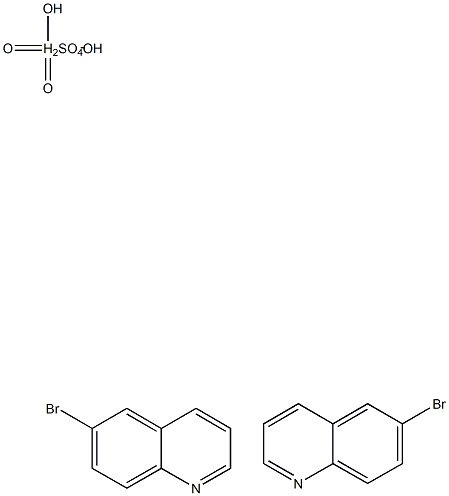 6-Bromoquinoline semi-sulfate Struktur