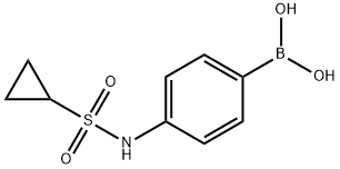 4-(CyclopropanesulfonaMido)phenylboronic acid Struktur