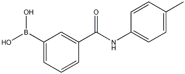 3-(p-TolylcarbaMoyl)phenylboronic acid Struktur