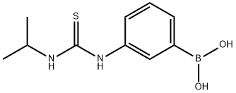 3-(3-Isopropylthioureido)phenylboronic acid Struktur