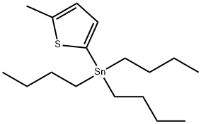 5-METHYL-2-TRIBUTYLSTANNYLTHIOPHENE Struktur