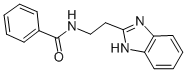 N-[2-(1H-BENZOIMIDAZOL-2-YL)-ETHYL]-BENZAMIDE Struktur