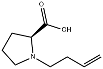 L-Proline, 1-(3-butenyl)- (9CI) Struktur