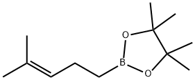 2-METHYLPENT-2-ENE-5-BORONIC ACID PINACOL ESTER Struktur