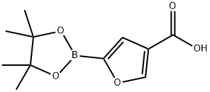 4-Carboxyfuran-2-boronic acid pinacol ester Struktur