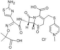 Cefmepidium chloride Struktur