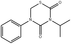 3-ISOPROPYL-5-PHENYL-3,4,5,6-TETRAHYDRO-2H-1,3,5-THIADIAZOLIDINE-2,4-DIONE Struktur