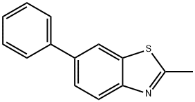 2-METHYL-6-PHENYLBENZOTHIAZOLE Struktur