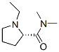 2-Pyrrolidinecarboxamide,1-ethyl-N,N-dimethyl-,(S)-(9CI) Struktur