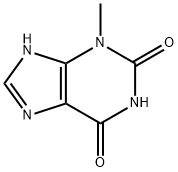 3-Methylxanthine  Struktur