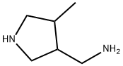 4-Methyl-3-PyrrolidineMethanaMine Struktur