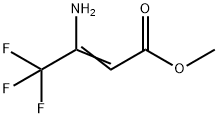 Methyl 3-Amino-4,4,4-Trifluorocrotonate Struktur