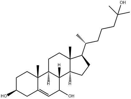 7,25-dihydroxycholesterol Struktur